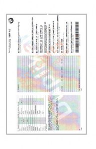 COC BMW X4 | BMW X4 Certificate of conformity